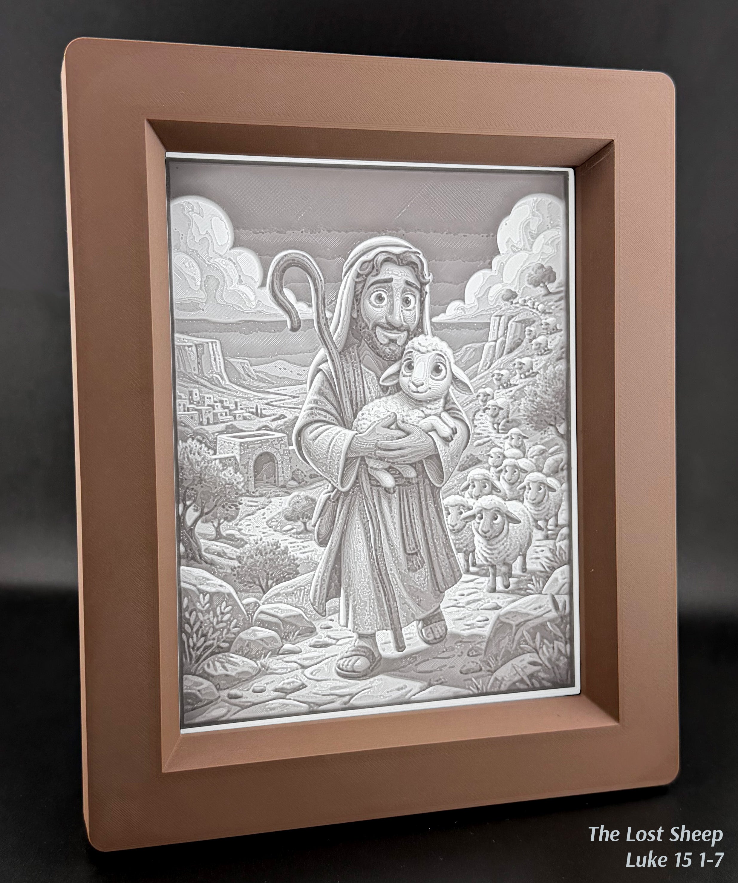 Luke 15:1-7 - The Lost Sheep - December 2026 – 3D Nativity