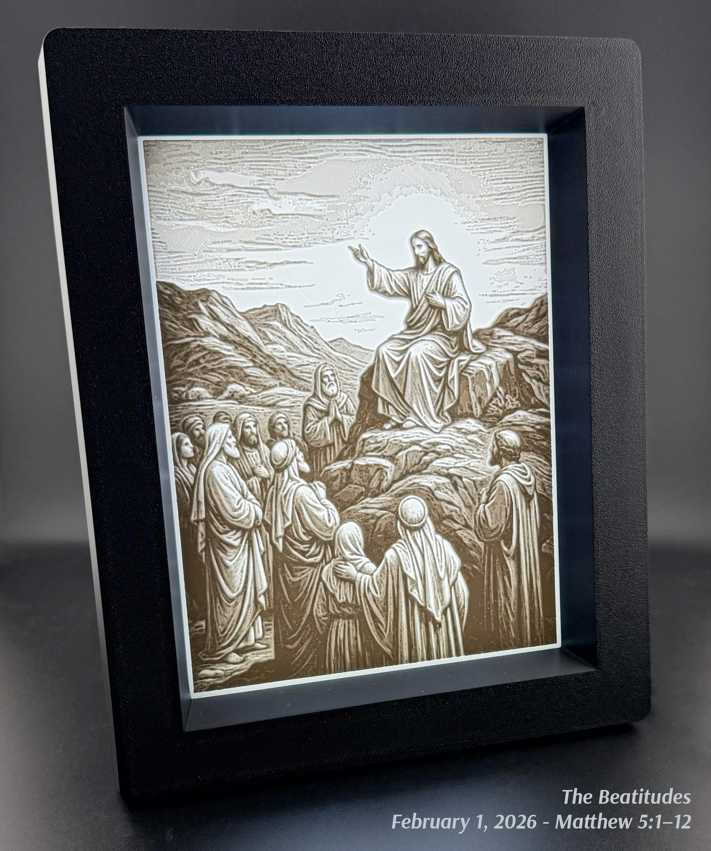 2026 Catholic Gospel Readings Lithophane Subscription