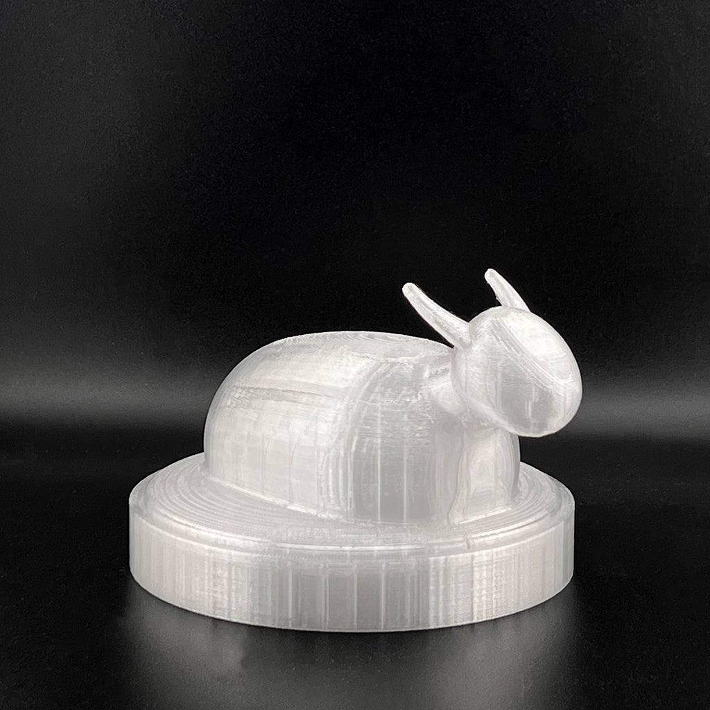 Backlit Modern 3D Printed Nativity Set