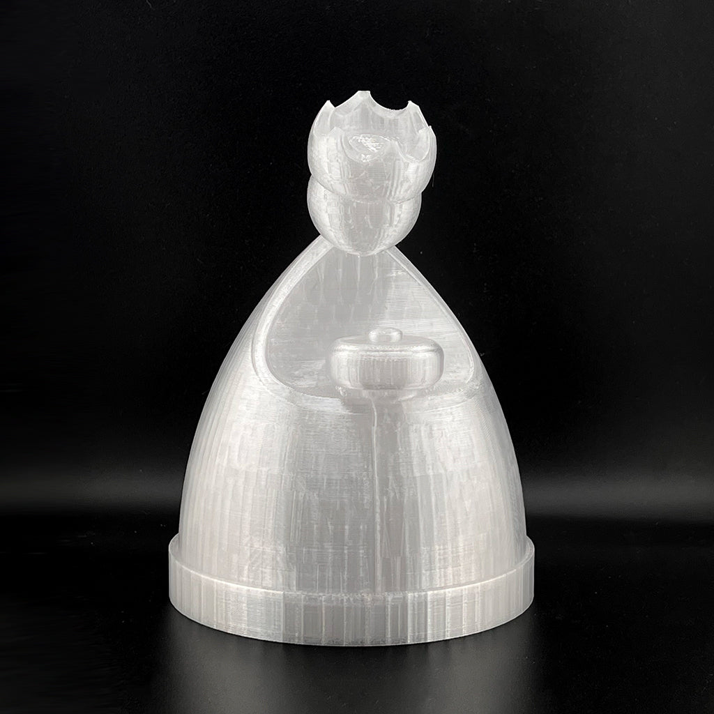 Backlit Modern 3D Printed Nativity Set